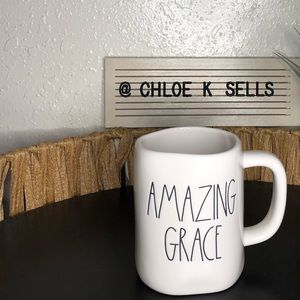 Rae Dunn AMAZING GRACE mug.